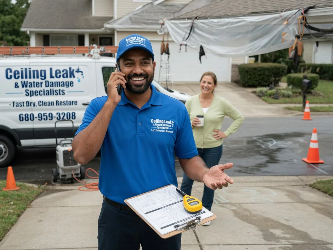 Ceiling Leak Cleanup Moberly, MO FAQs
